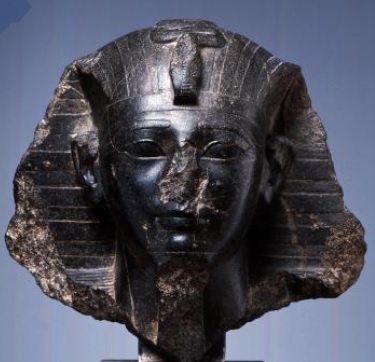 Amenhotep II,7th Pharaoh of the 18th Dynasty, reigned ca. 1427-1401 B.C.E.,  NY Carlsberg Glyptotek, Copenhagen  (Photo: Museum Website) 